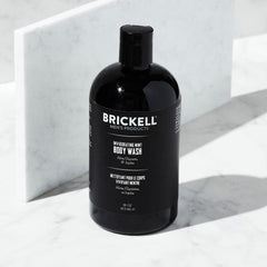 Gel douche Brickell avec aloe et jojoba offrant hydratation légère et douceur
