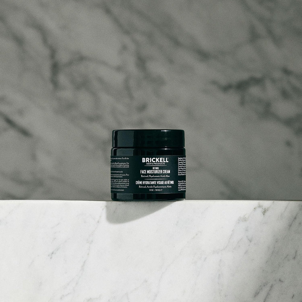 Brickell Homme Retinol Hyaluronique Ingrédients Naturels – formulation naturelle en priorité.