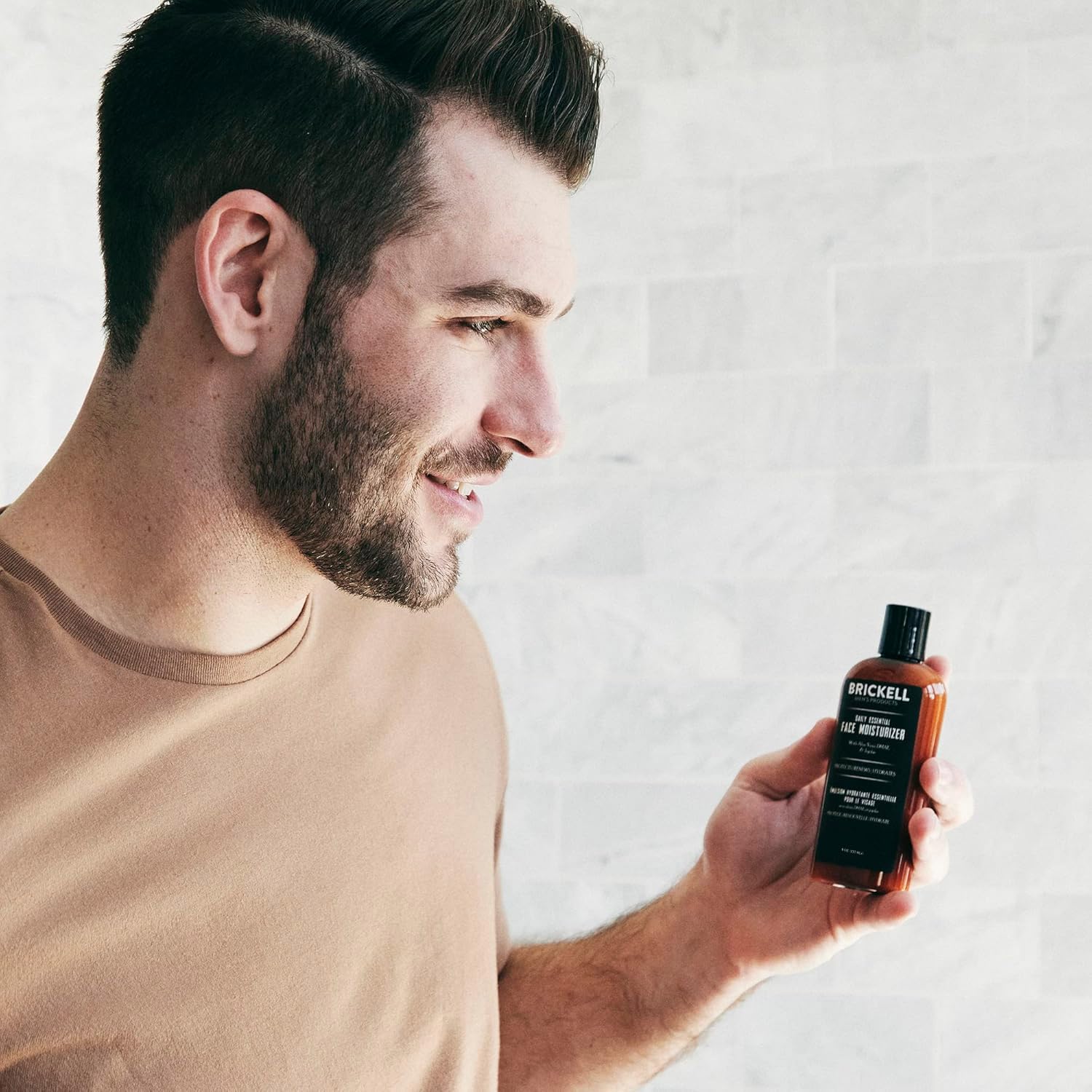 Brickell Hommes Application Visage Matin et Soir – usage simple et rapide.