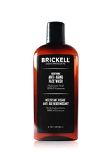 Brickell lave-visage mousse anti-âge en bouteille offrant un nettoyage en profondeur