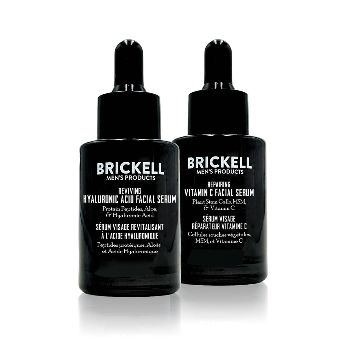 Sérum Quotidien Brickell Homme – bouteille prête à hydrater et raffermir la peau