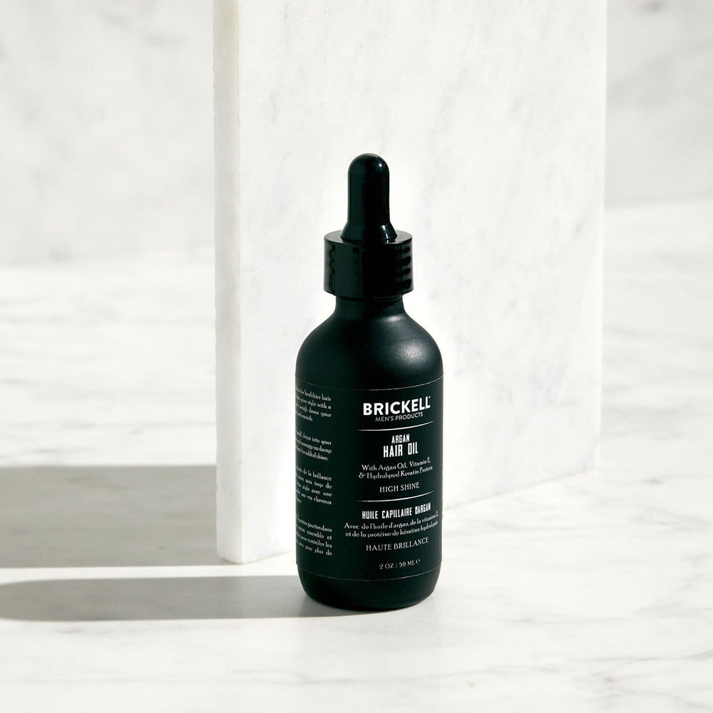 Brickell Huile d'Argan — éclat naturel des cheveux.