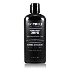 Brickell Men - bouteille du shampooing anti-pellicules apaise le cuir chevelu.