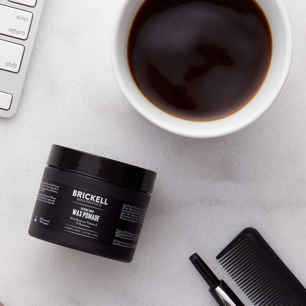 Ingrédients naturels et biologiques de Brickell pour cheveux en bonne santé.