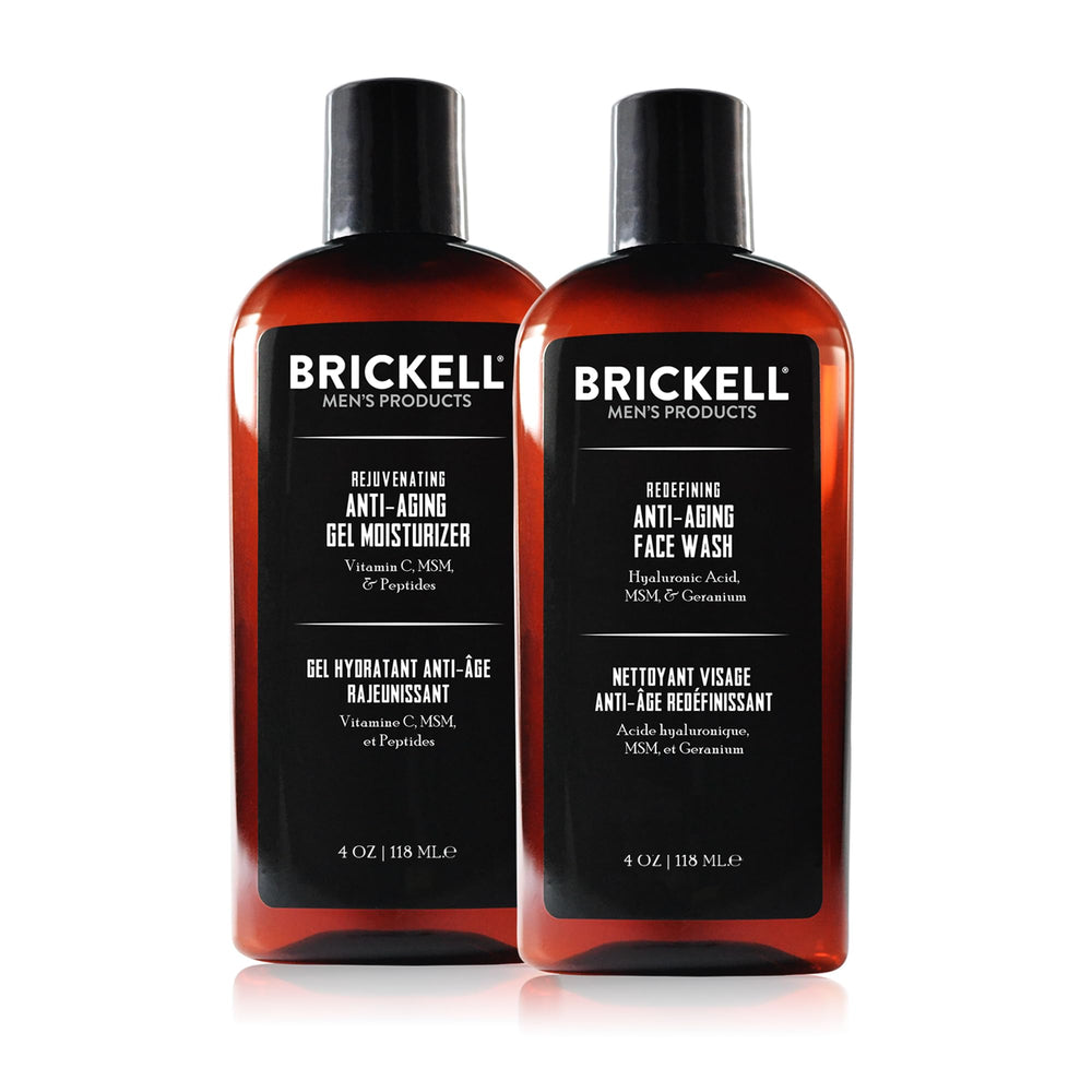 Brickell nettoyant gel visage: nettoyage en profondeur et peau prête à l'hydratation.