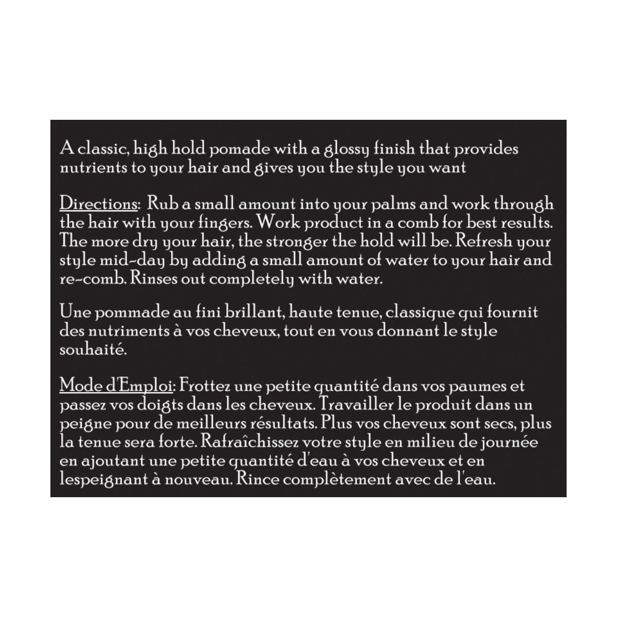 Brickell Pomade Homme Formule Naturelle et Organiques Pour Style Durable.