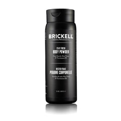 Brickell Stay Fresh poudre corporelle: garde la peau sèche pendant l'effort