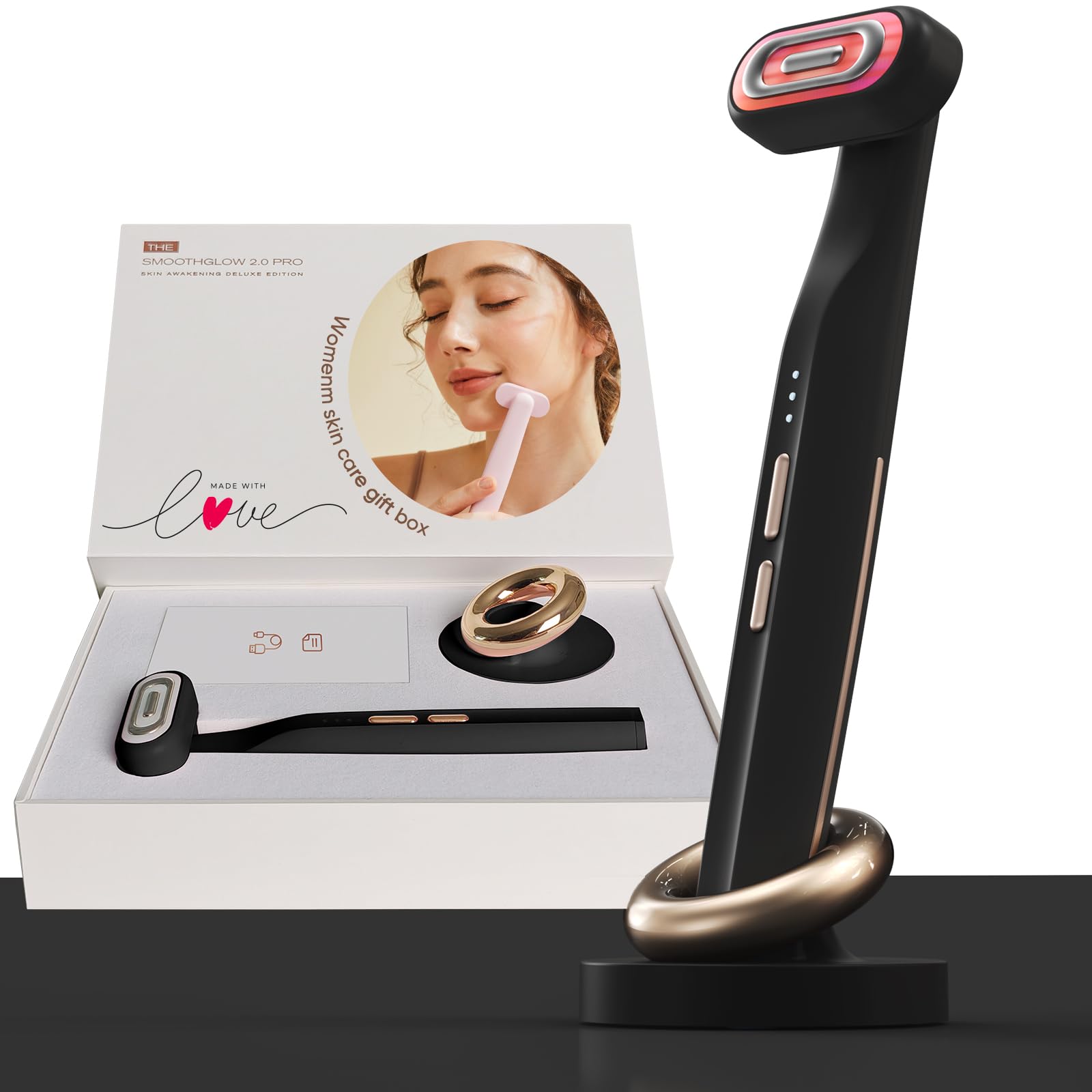 Bridigi SmoothGlow 2 Pro design portable pour soin du visage en déplacement