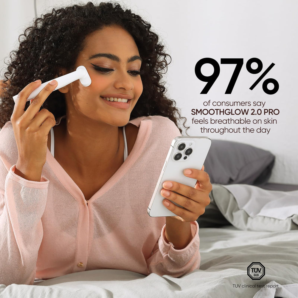 Bridigi SMOOTHGLOW 2.0 Pro massage nano visage: absorption optimisée avec soin relaxant