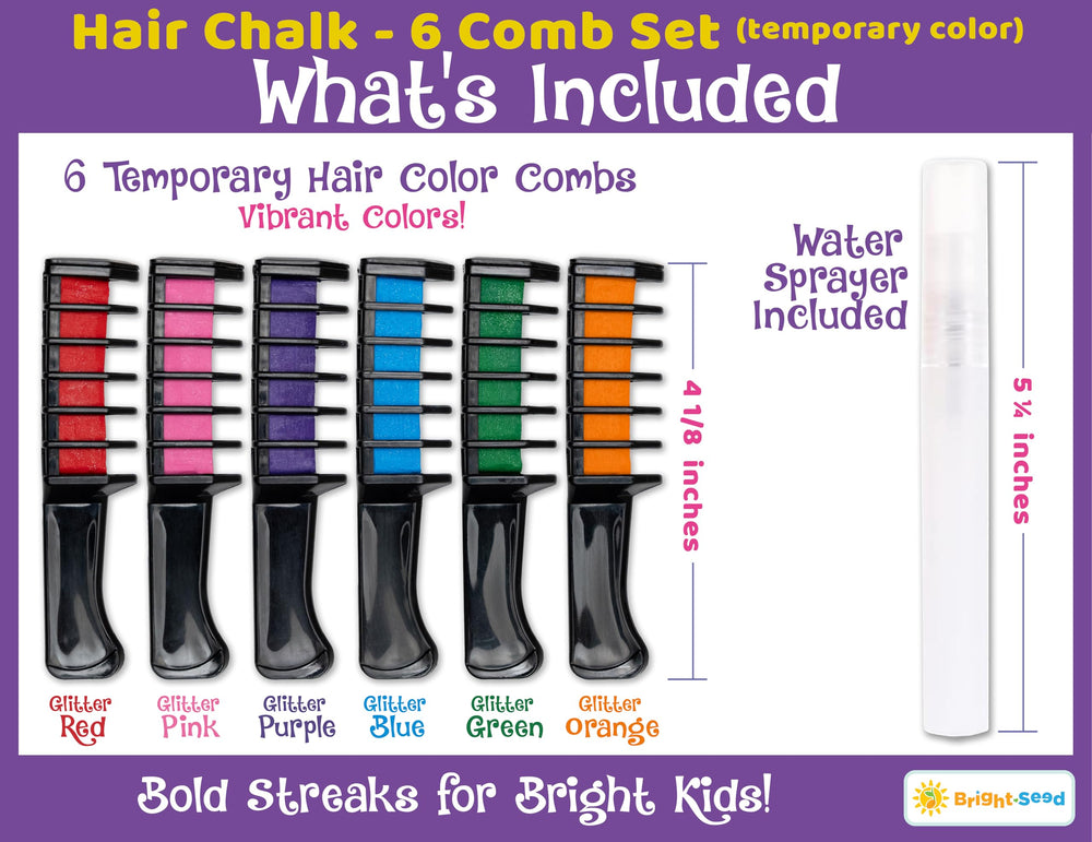 Flacon spray Bright Seed 10 ml inclus, pratique pour une application rapide sur les cheveux.