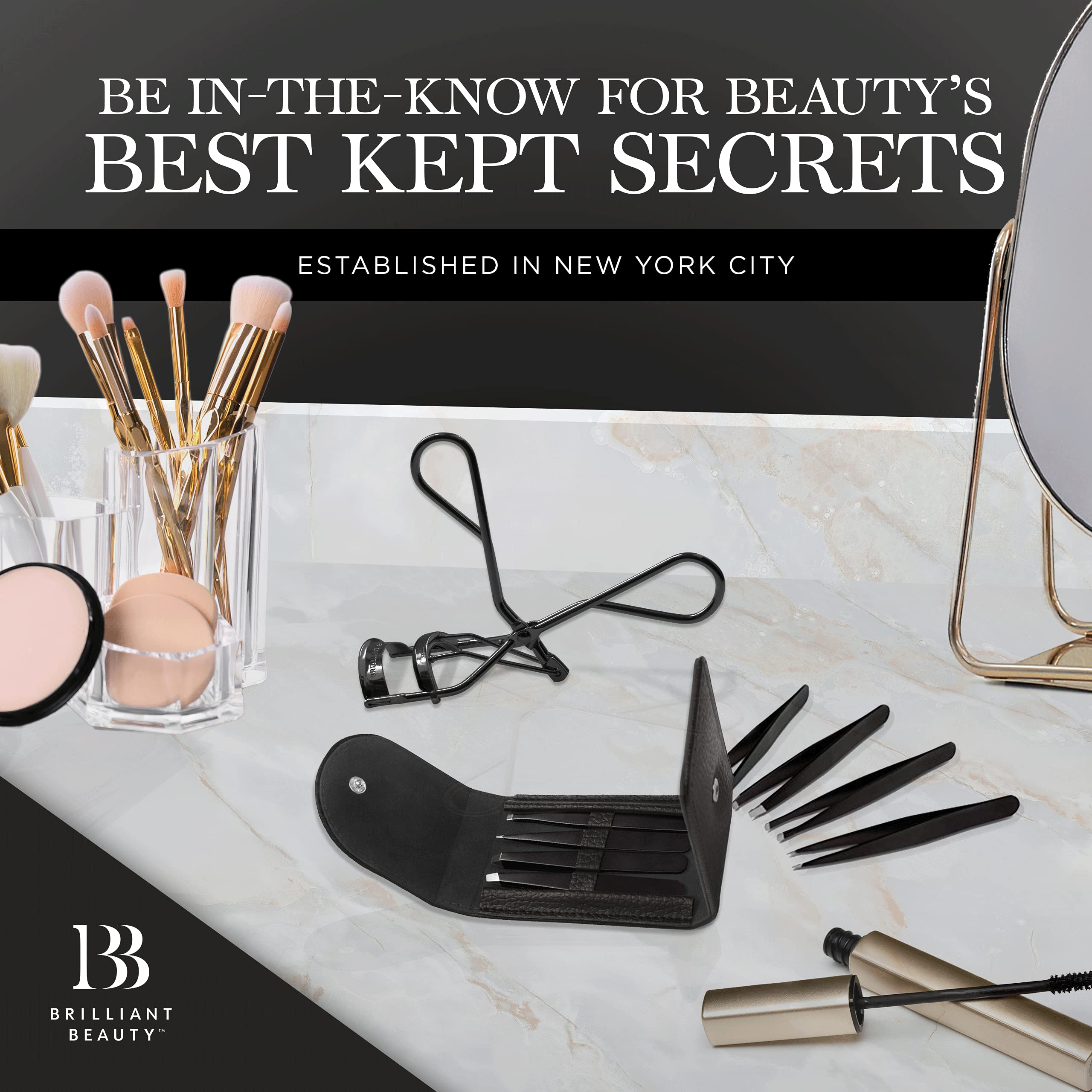 Brilliant Beauty étui satin luxe pour cadeau beauté.