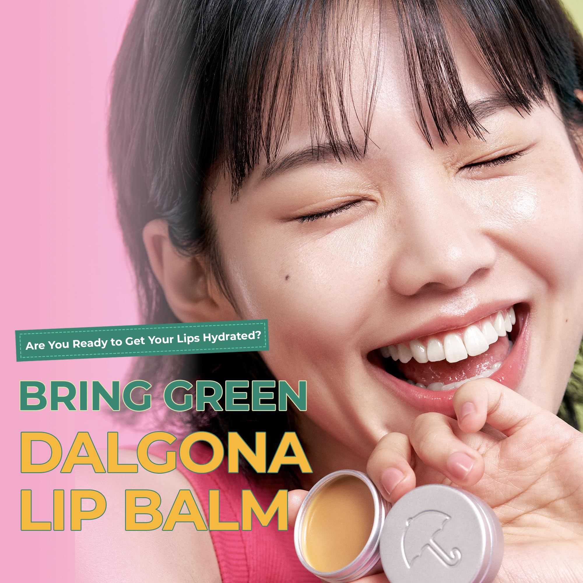 BRING GREEN Baume Dalgona-hydratation: hydratation intense qui dure toute la journée.