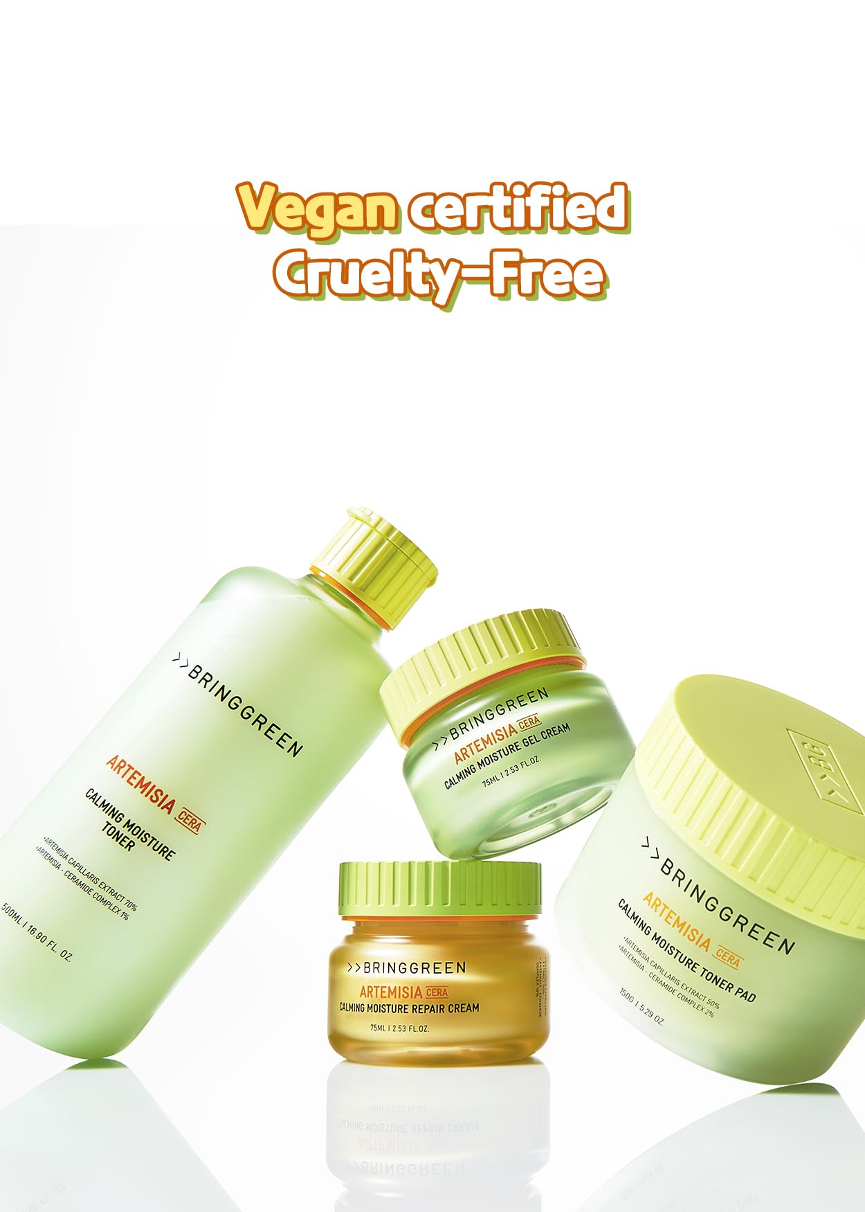 BRING GREEN Emballage éco-responsable, pratique pour la routine beauté.