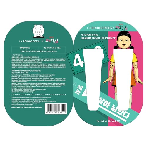 BRING GREEN édition Netflix Jeu du Calmar, design des personnages, rituel quotidien ludique