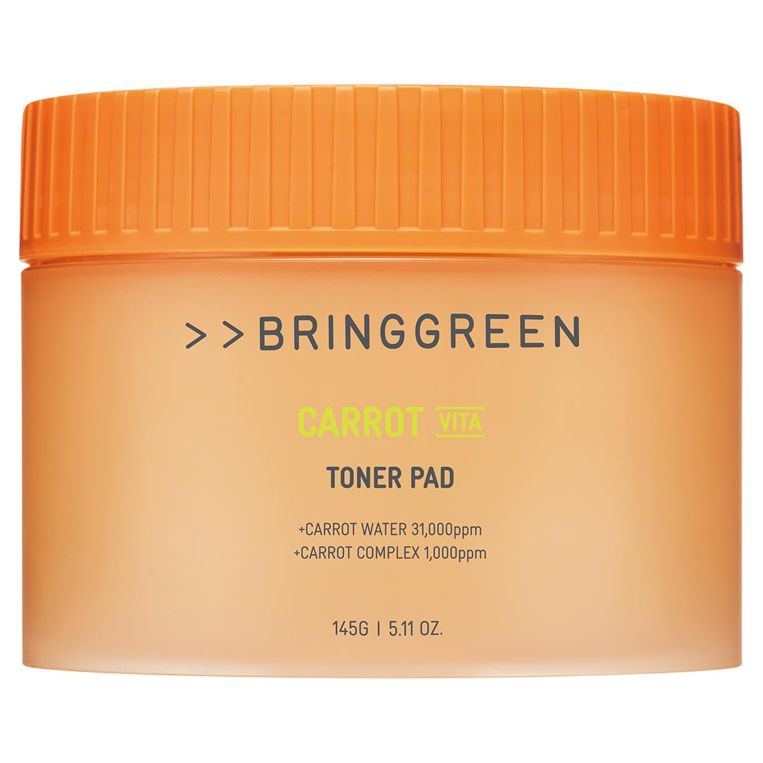 BRING GREEN tampon-tonique-carotte dans sa boîte, hydratation rafraîchissante.