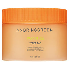 BRING GREEN tampon-tonique-carotte dans sa boîte, hydratation rafraîchissante.
