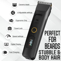 Brio Beardscape V2 — réglages barbe 1 à 1,9 mm pour un fini précis.