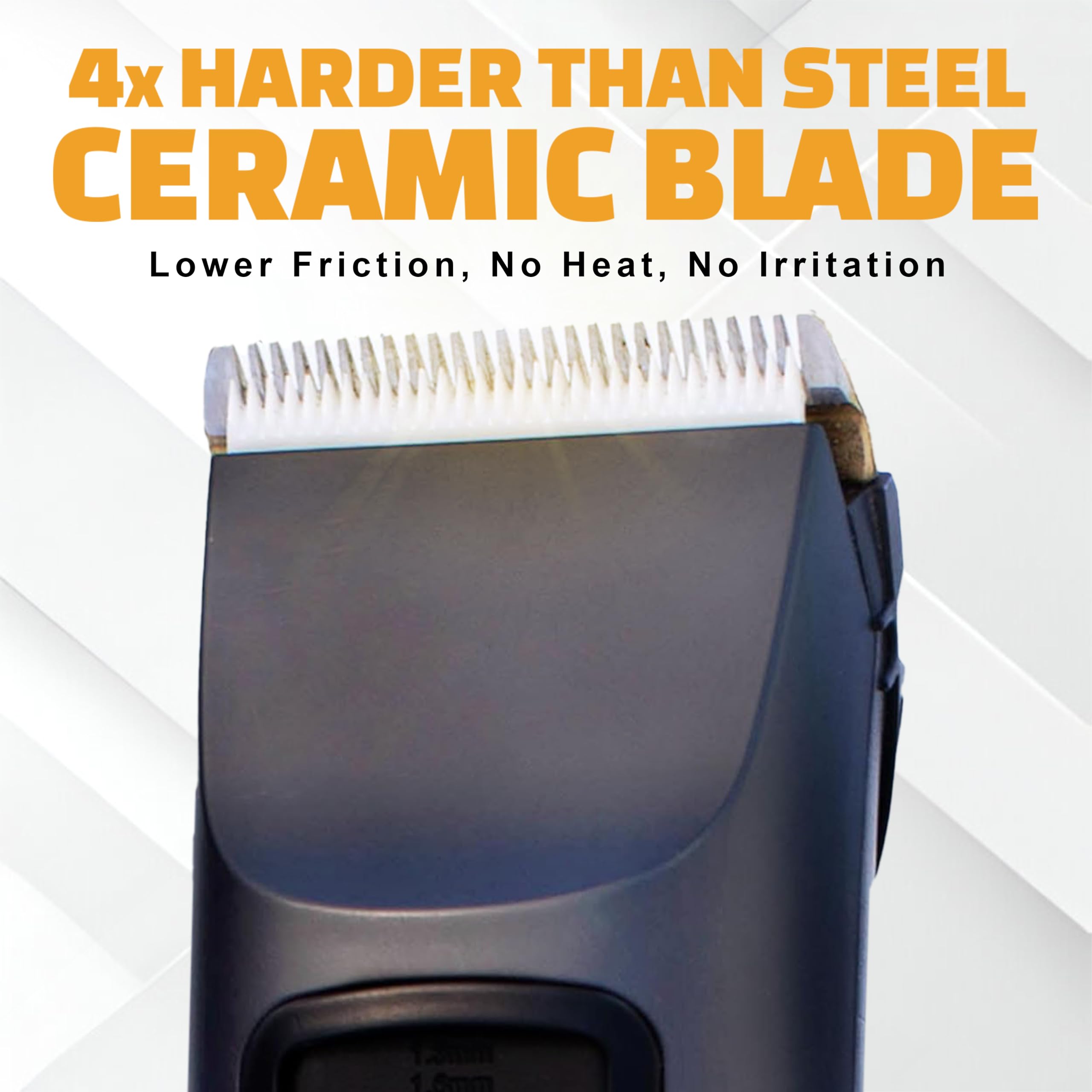 Brio Beardscape V2 – 5 réglages de vitesse pour personnaliser le grooming.