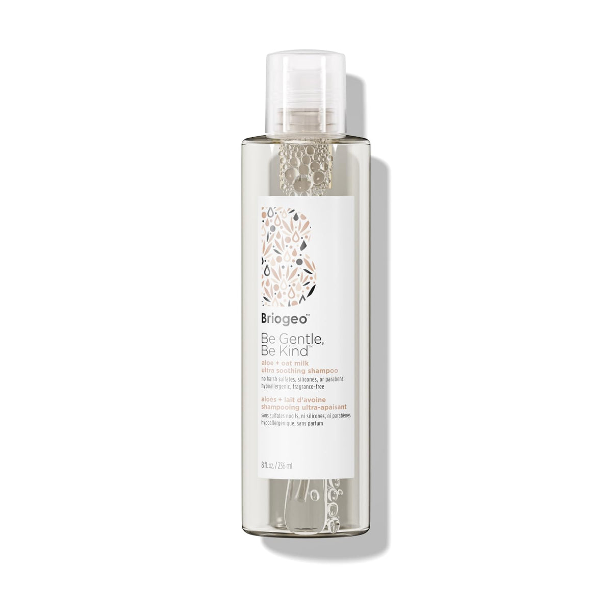 Briogeo Be Gentle Be Kind bouteille Aloe lait d'avoine apaise cuir chevelu sensible