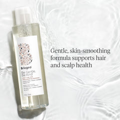 Etiquette sans parfum Briogeo Be Gentle Be Kind met en avant hypoallergenique