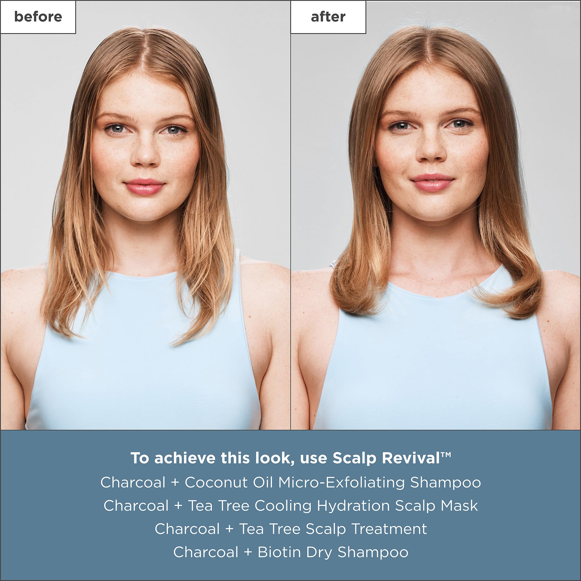 Briogeo Scalp Revival – charbon actif purifiant le cuir chevelu.