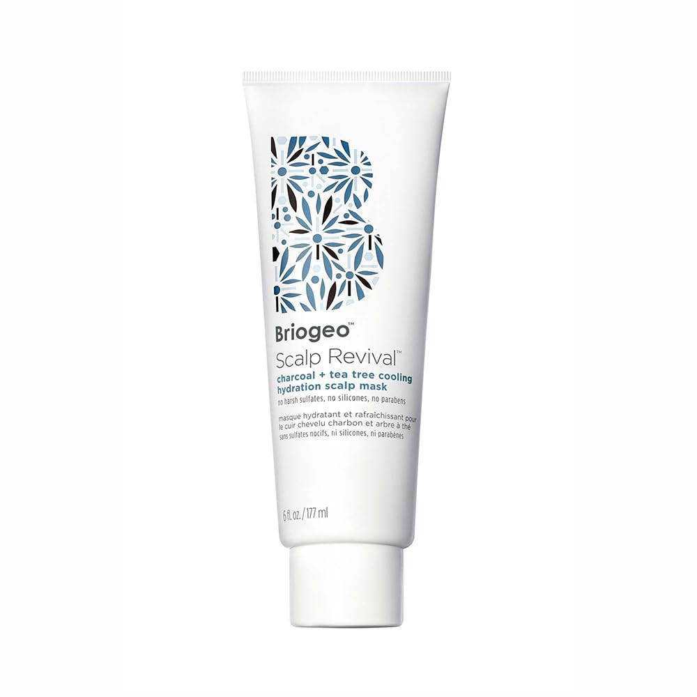 Briogeo Scalp Revival – bouteille au charbon et arbre à thé pour rafraîchir le cuir chevelu.