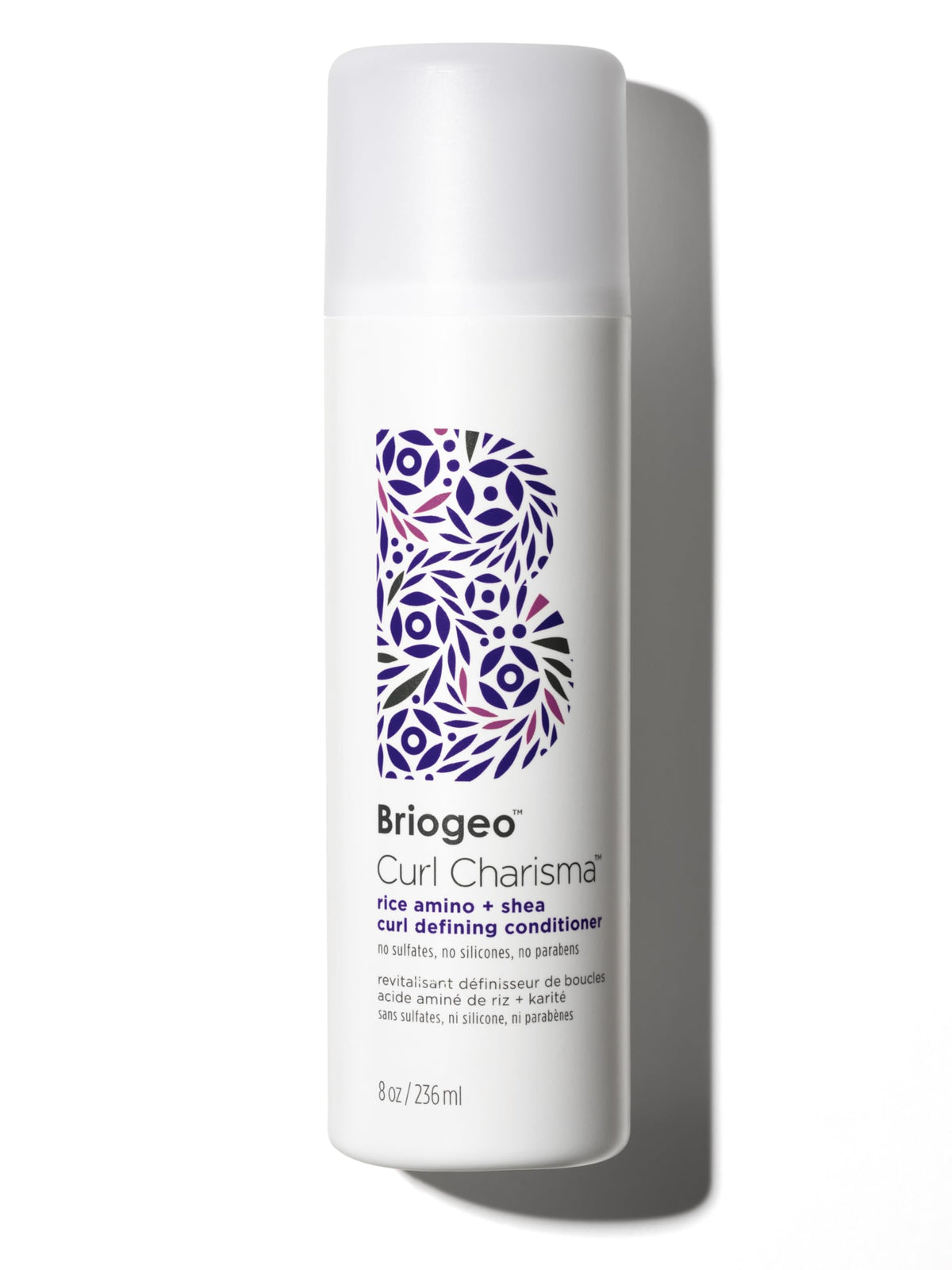 Briogeo Curl Charisma, bouteille d'hydratation pour boucles définies et souples.