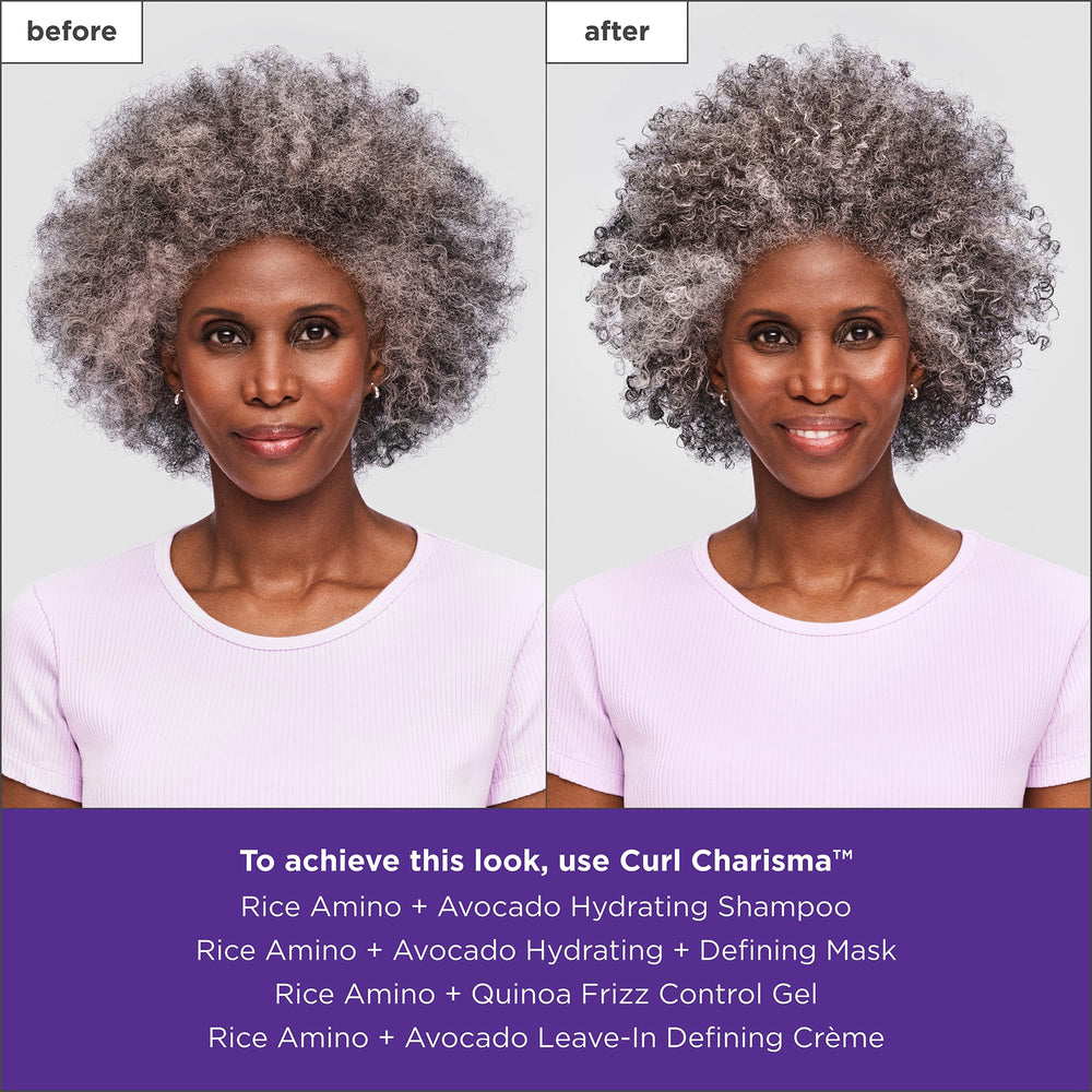 Boucles définies après utilisation du Curl Charisma