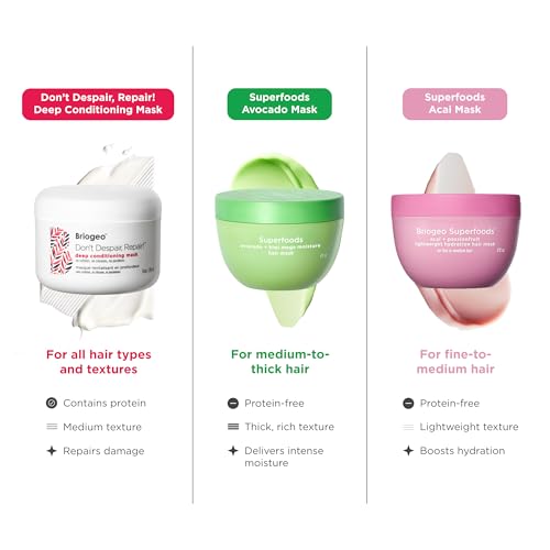 Briogeo Don't Despair, Repair! peut renforcer les cheveux jusqu’à 2x après trois utilisations.