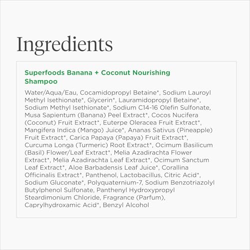 Briogeo Shampoing protection antioxydants, cheveux mieux nourris.