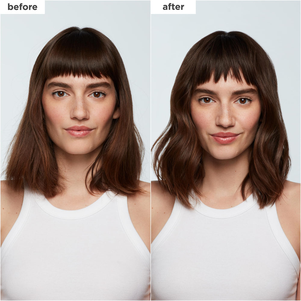 Briogeo Style + Treat Yuzu + Plum Oil – absence de brillance et de rigidité après coiffage.