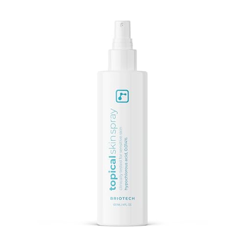 Briotech Acide Hypochloreux Spray Bouteille: brume douce pour peau sensible.