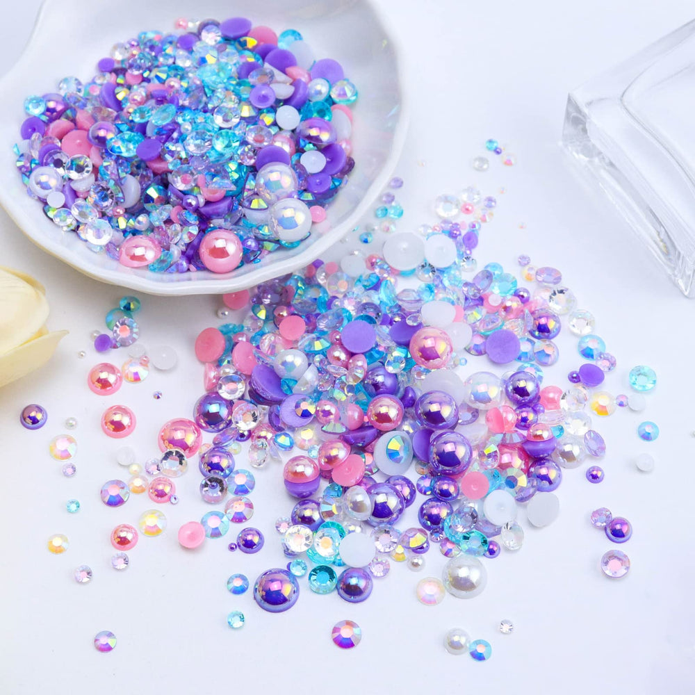Strass résine Briskbloom 2–6 mm pour éclat durable et léger.