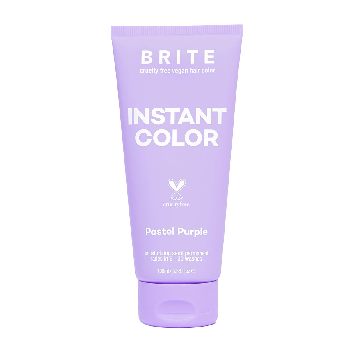 BRITE couleur violet pastel dans une bouteille prête à l'application pour cheveux audacieux