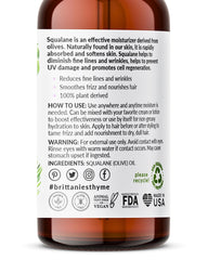 Brittanie's Thyme pipette précise pour application ciblée sur peau et cheveux