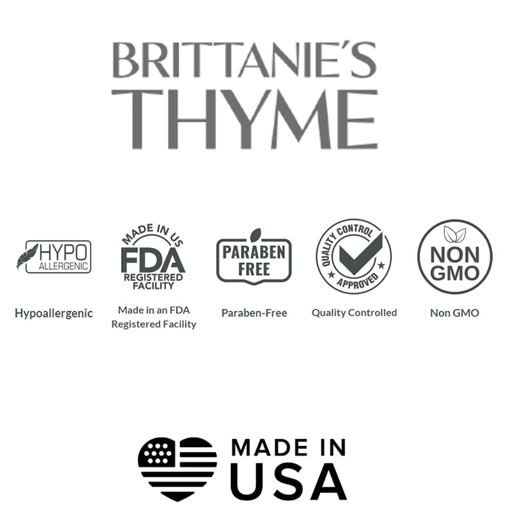 Sérum Hyaluronique Brittanie's Thyme – soin hydratant pour peau sèche.