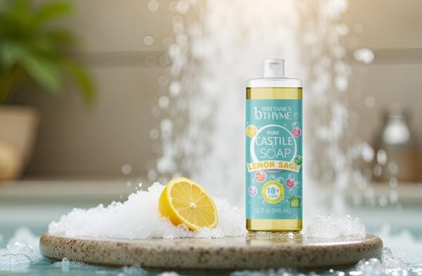 Brittanie's Thyme usage multi-usages, produit polyvalent pour cuisine et salle de bain.