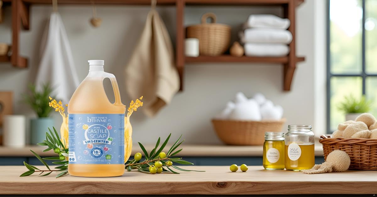 Lavage vaisselle Brittanie's Thyme, efficacité naturelle sans toxines ni parfum.