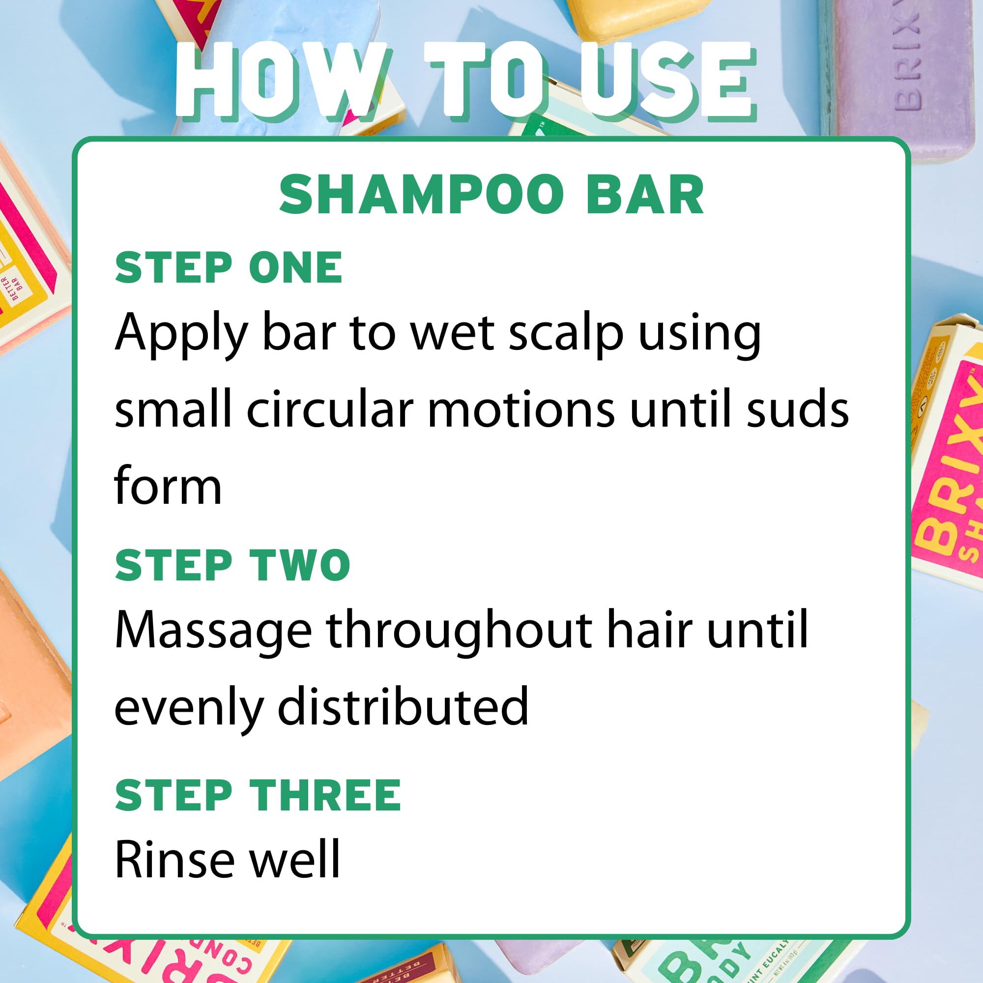 BRIXY Balance Shampoo Bar – formulation végane et sans cruauté
