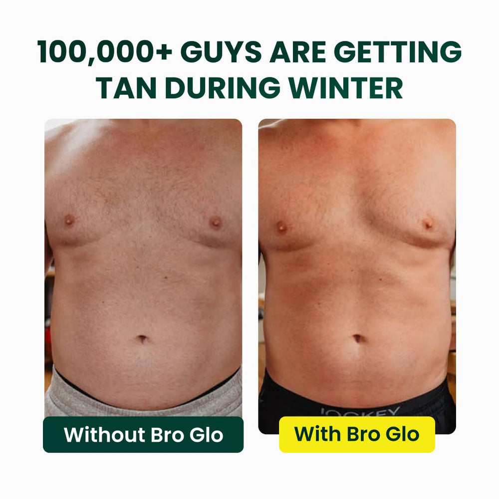 Bro Glo : mousse facile à appliquer sans traces sur les vêtements.