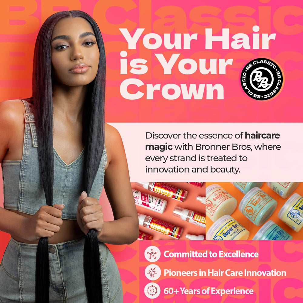 Bronner Bros anti-pelliculaire douceur apaisante pour cuir chevelu.