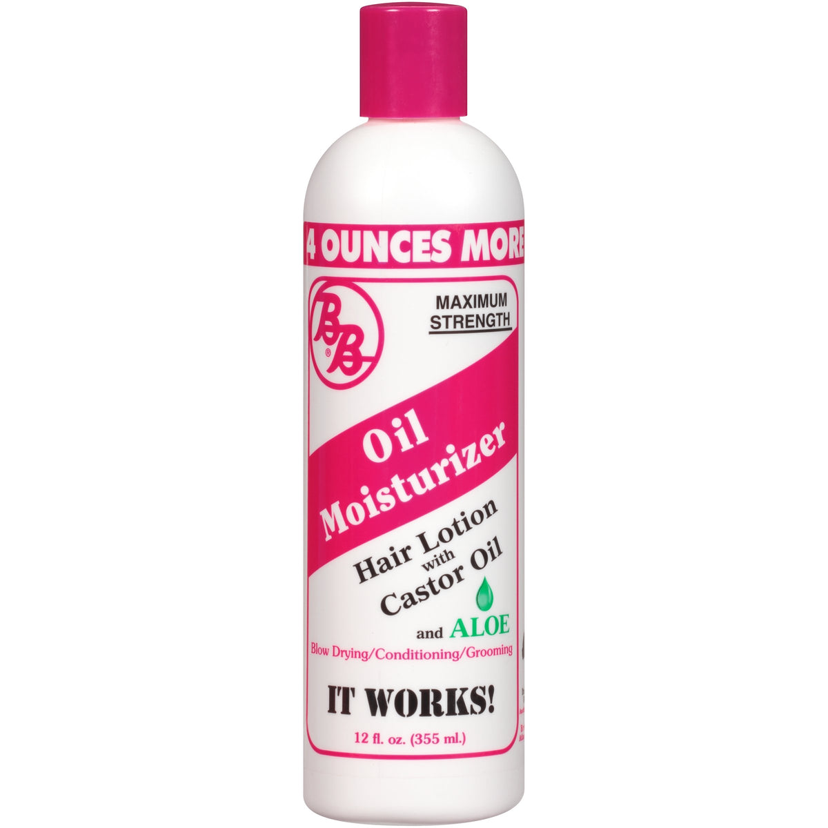 Bronner Bros huile BB hydratante pour cheveux – bouteille nourrissante et légère pour cheveux abîmés