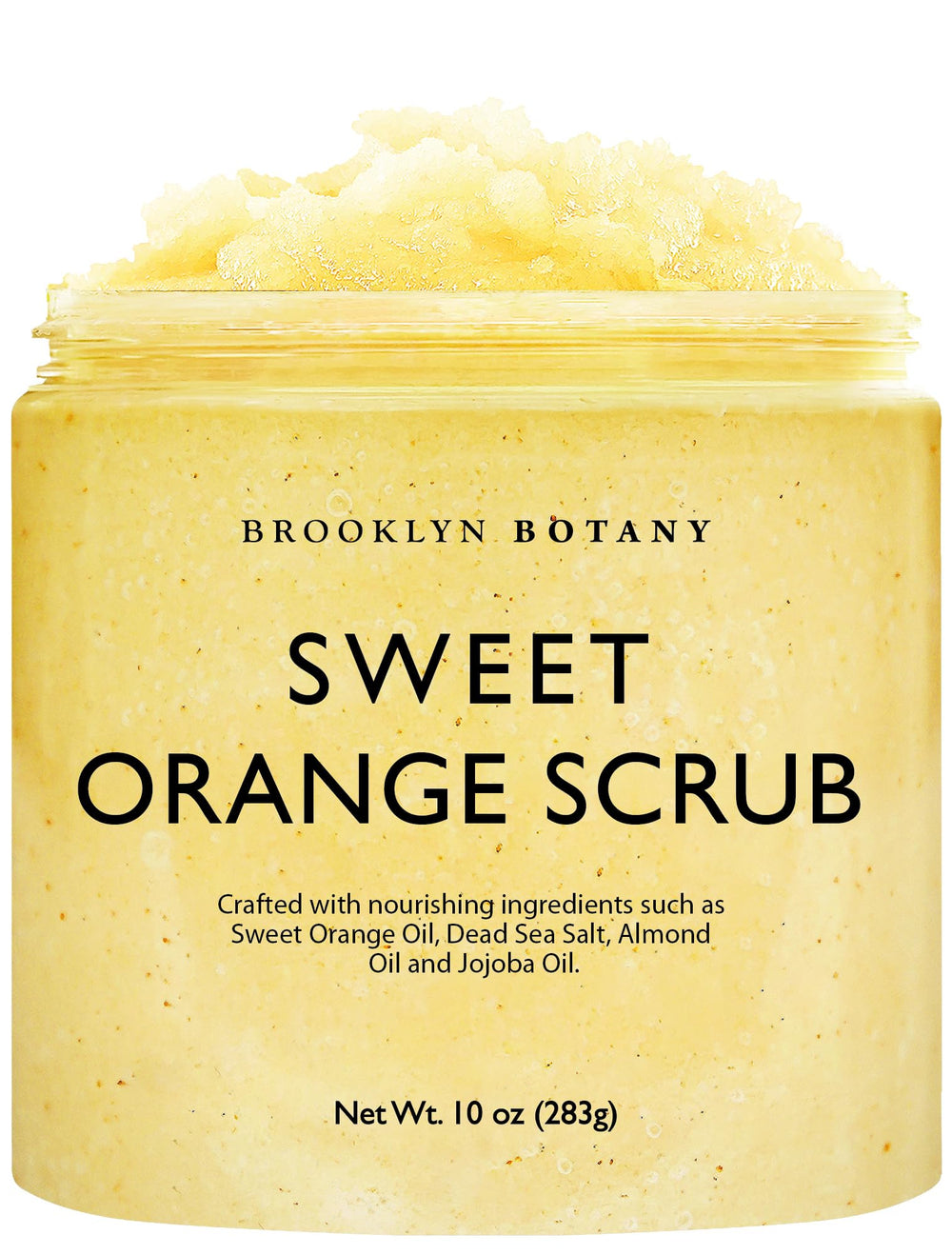 Brooklyn Botany Gommage corps orange douceur, exfoliation douce et peau lisse