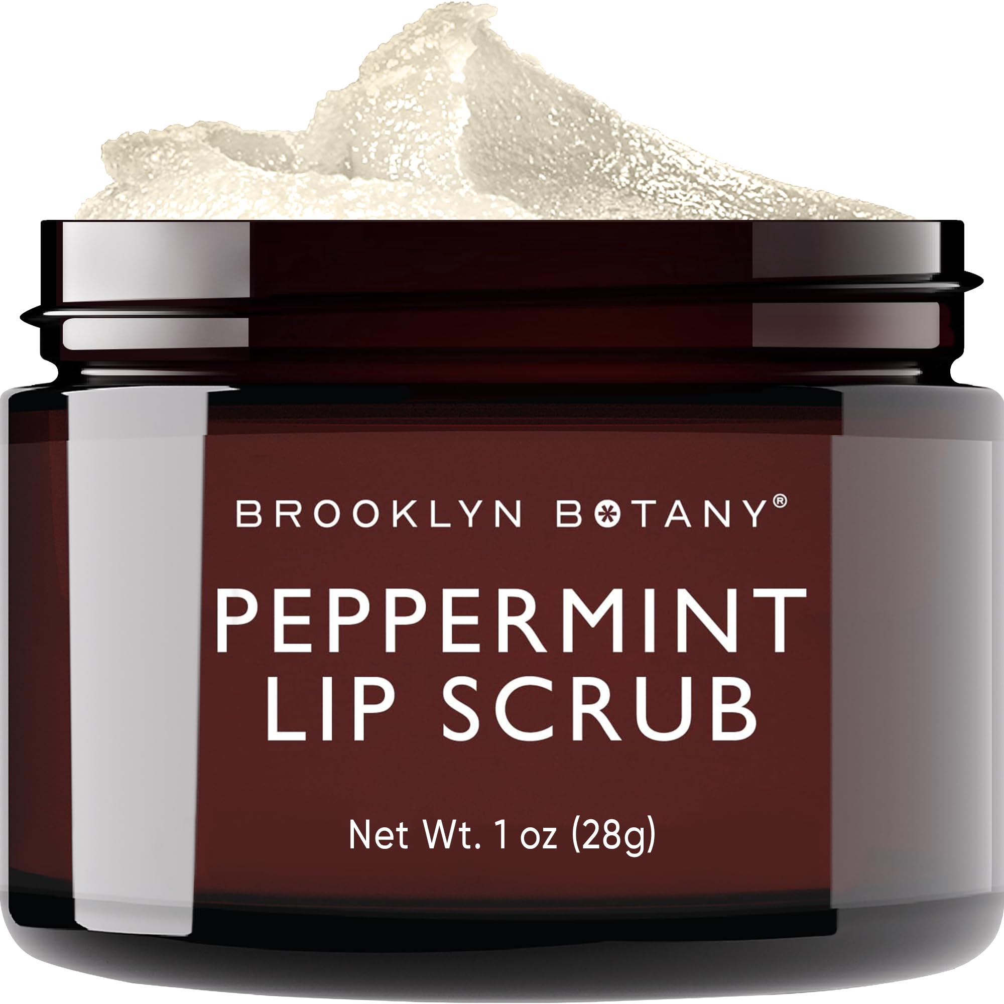 Brooklyn Botany gommage lèvres menthe 1oz pour lèvres douces