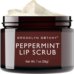 Brooklyn Botany gommage lèvres menthe 1oz pour lèvres douces