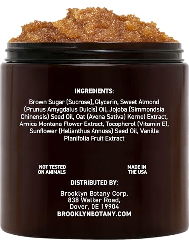 Brooklyn Botany Gommage Sucre Brun – mains: douceur après chaque utilisation