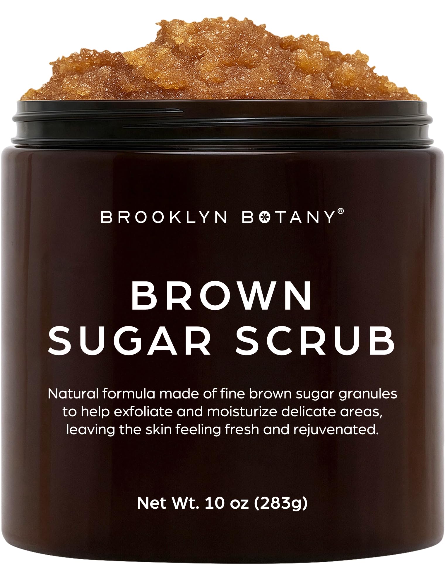 Brooklyn Botany Gommage Sucre Brun – visage: exfoliation douce et hydratation