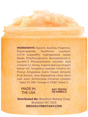 Brooklyn Botany Huile-naturelle-sucre-gommage, nourrit et hydrate la peau en profondeur