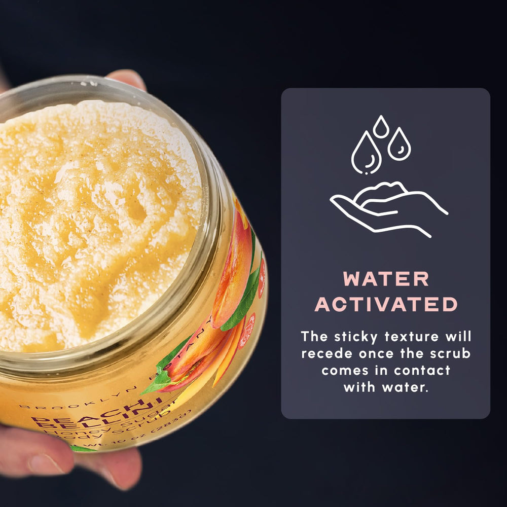 Brooklyn Botany ingrédients miel sucre huiles naturelles gommage nourrissant pour la peau