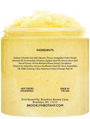Brooklyn Botany Texture exfoliant visage orange, révèle un teint éclatant